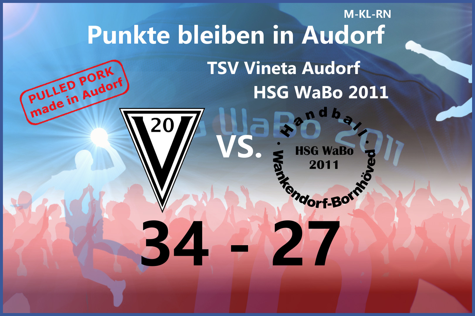 TSVV Audorf vs. HSG WaBo2011