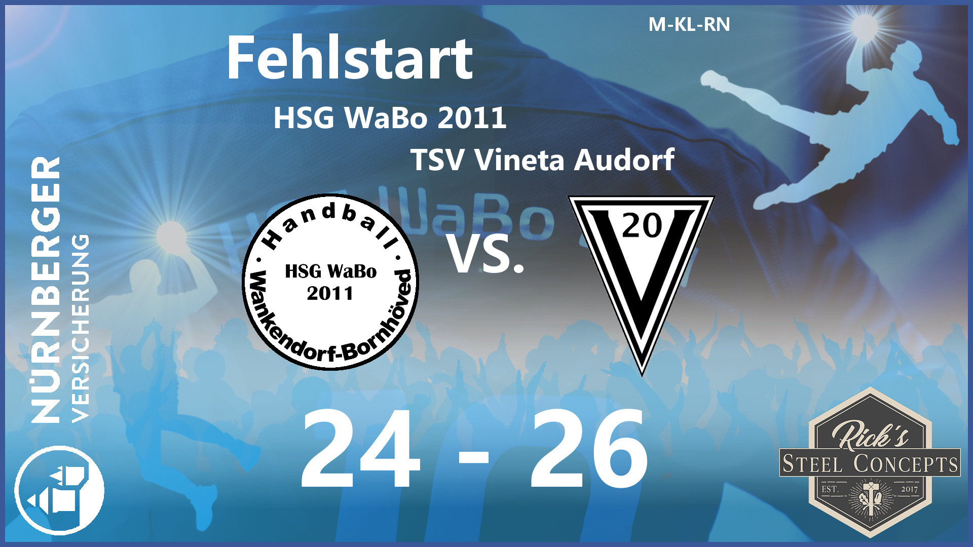 Endstand HSG WaBo 2011 - TSV Vineta Audorf