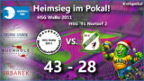 Handball Kreispokal 2024/2025 - HSG WaBo 2011 gegen die HSG '91 Nortorf 2